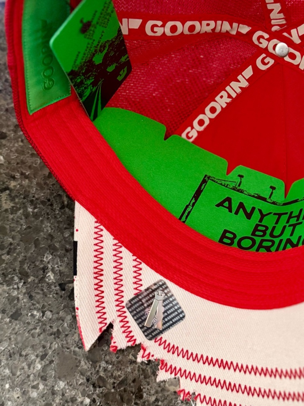 Goorin Animal Farm Baseball Sammitch Snack Shark Trucker Snapback: NIB - Picture 4 of 12